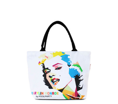 Коттоновая сумка POOLPARTY з Мерилін Монро (pool-100-monroe)