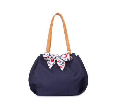 Сумка з бантом POOLPARTY Serena (serena-darkblue)
