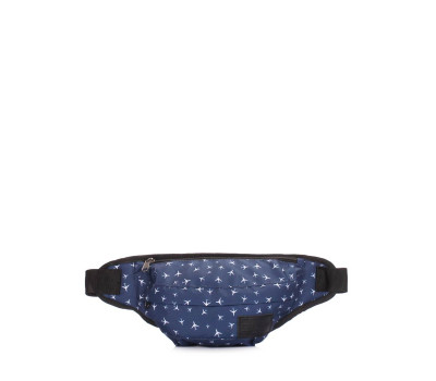 Сумка-бананка Bumbag з літаками (bumbag-planes-darkblue)