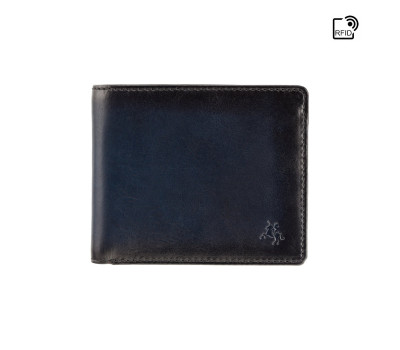 Гаманець чоловічий Visconti AT58 Milo c RFID (Burnish Blue)