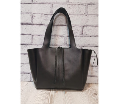 Сумка женская "МАРГО" натуральная кожа,черная