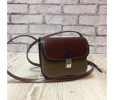 Сумка женская "Колибри" натуральная кожа комбинированная