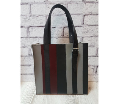 Сумка жіноча "Страйп" натуральна шкіра