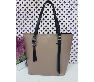 Сумка жіноча "Ліана" натуральна шкіра, латте матова