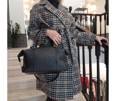 Сумка жіноча "Верона" натуральна шкіра страуса