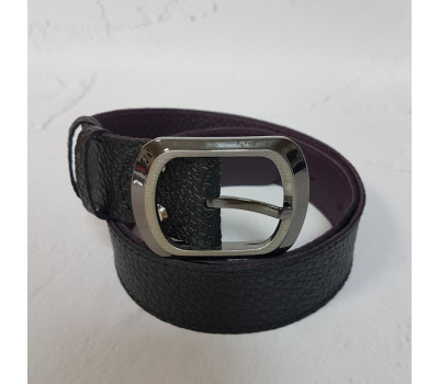 Ремінь двосторонній, натуральна шкіра