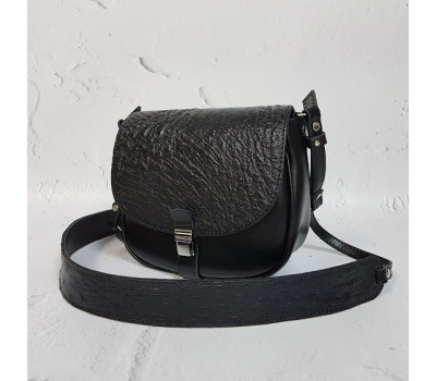 Сумка женская "Римини" натуральная кожа страуса