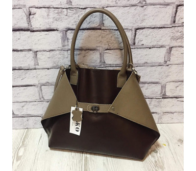 Жіноча сумка "Флай" натуральна шкіра комбінована