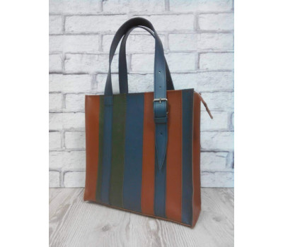 Сумка жіноча "Страйп" натуральна шкіра