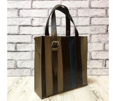 Сумка жіноча "Страйп" натуральна шкіра