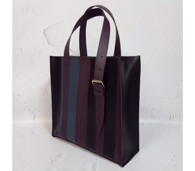 Сумка жіноча "Страйп" натуральна шкіра
