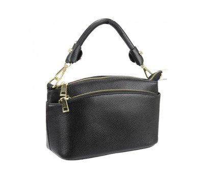 Стильна сумка з натуральної зернистої шкіри Riche F-A25F-FL-6001WA