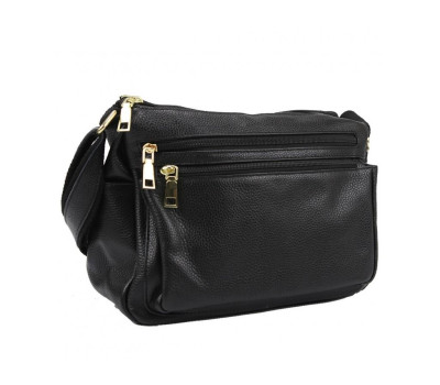 Удобная женская сумка из натуральной зернистой кожи Riche F-A25F-FL-6008WA