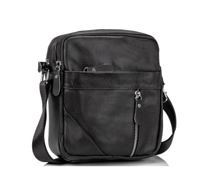 Чоловіча чорна сумка через плече Tiding Bag M38-1031A