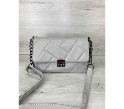 Сумка жіноча «Паркер» сіра WeLassie