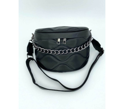 Жіноча сумка «Пегі» чорна WeLassie