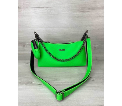 Жіноча сумка «Лойс» зелена WeLassie
