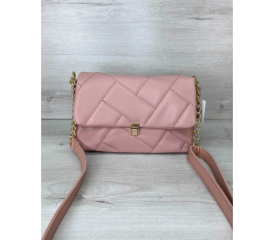 Жіноча сумка «Паркер» пудра WeLassie