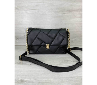 Жіноча сумка «Паркер» чорна WeLassie