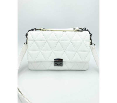 Жіноча сумка «Обрі» біла WeLassie