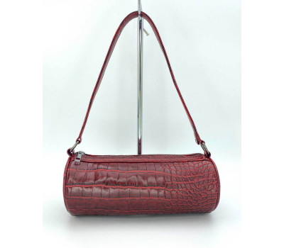 Жіноча сумка «Бетсі» червоний крокодил WeLassie