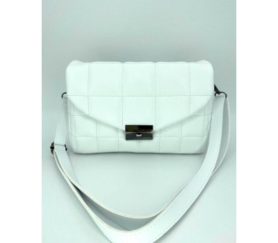 Жіноча сумка «Ронні» біла WeLassie