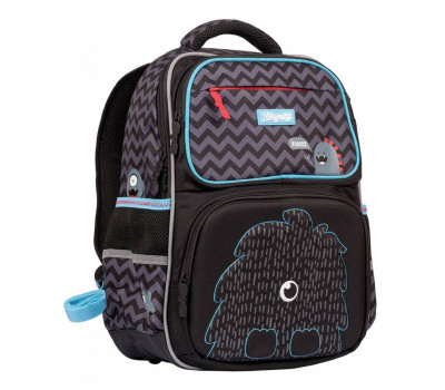 Рюкзак шкільний 1Вересня S-105 "Roarr", чорний