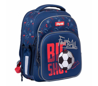 Рюкзак шкільний 1Вересня S-106 "Football", синій