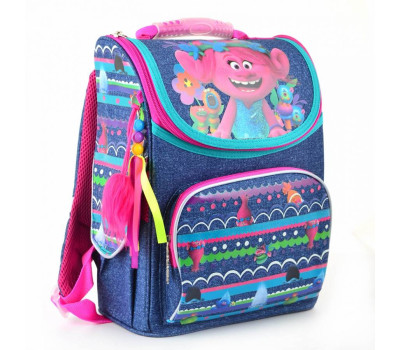 Рюкзак шкільний каркасний 1 Вересня H-11 Trolls, 34*26*14