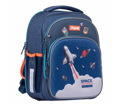 Рюкзак шкільний 1Вересня S-106 "Space", синій