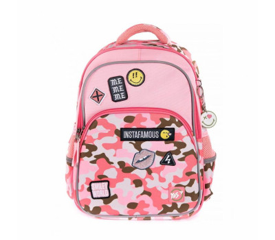 Рюкзак шкільний YES S-40  "Smiley World" military girl