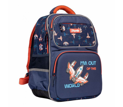 Рюкзак шкільний 1Вересня S-105 "Space", синій