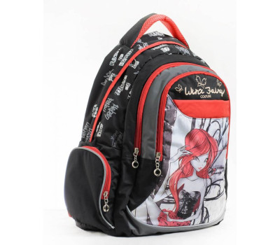 Рюкзак для підлітків YES  L-12 "WINX COUTURE", 36*28*12см