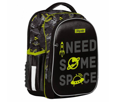 Рюкзак шкільний 1Вересня S-107 "Space", чорний