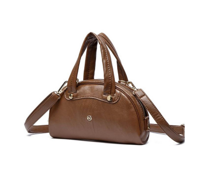 Сумка-клатч жіноча iз шкiрозамiнника Amelie Galanti A991762-brown