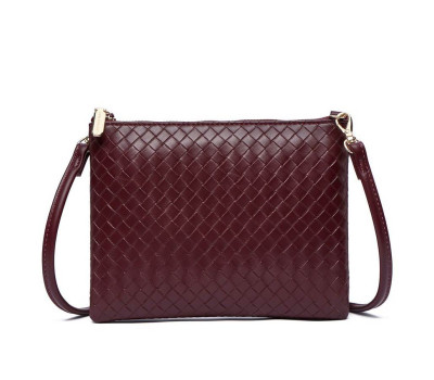Сумка-клатч жіноча iз шкiрозамiнника Amelie Galanti A991503-01-wine