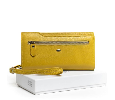 Гаманець Classic шкіра DR. BOND WMB-2M yellow