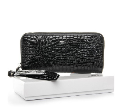 Гаманець LR шкіра лак SERGIO TORRETTI W38 black Podium