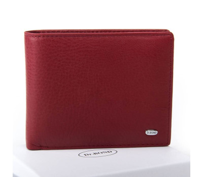 Гаманець Classic шкіра DR. BOND WN-7 bordeaux-red