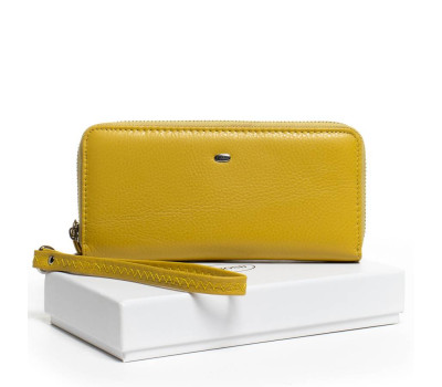 Гаманець Classic шкіра DR. BOND W38 yellow