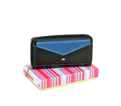 Гаманець Rainbow шкіра DR. BOND WRS-21 black