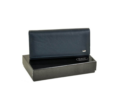 Гаманець Classik шкіра DR. BOND W1-V dark-blue