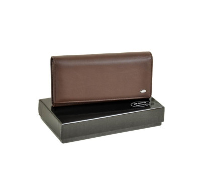 Кошелек Classik кожа DR. BOND W1-V coffee