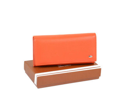 Гаманець ST Жіночий шкірзамінник SERGIO TORRETTI W501 orange Podium