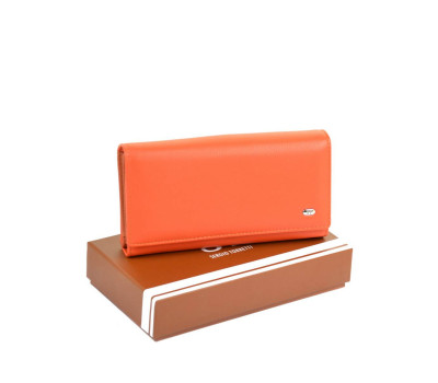 Гаманець ST Жіночий шкірзамінник SERGIO TORRETTI W46 orange Podium