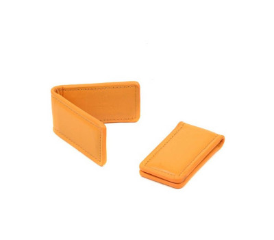 Гаманець Затиск для грошей шкіра BRETTON Clip yellow