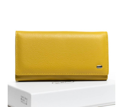 Гаманець Classic шкіра DR. BOND W46-2 yellow