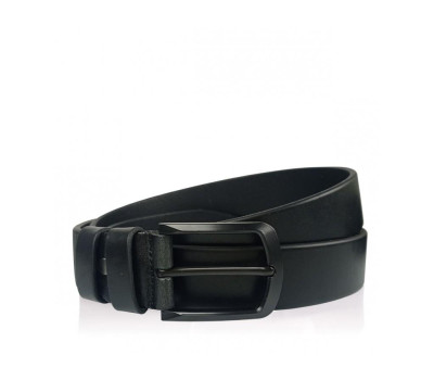Чоловічий шкіряний ремінь колір чорний Colmen BCH01-S-MC35105A