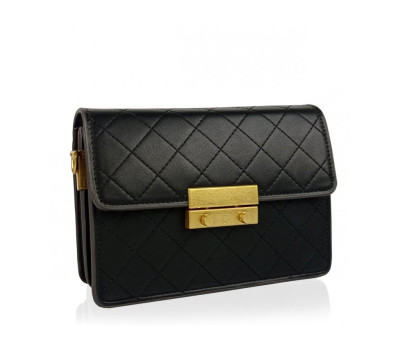 Женская маленькая черная сумка W16-160A