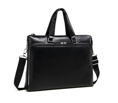 Деловая мужская кожаная сумка-портфель для документов Tiding Bag M664-4A